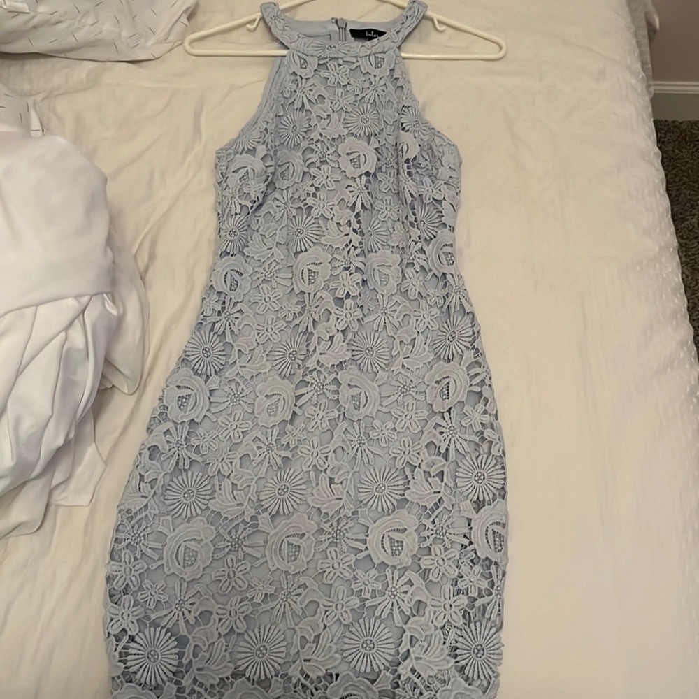 Baby blue lulu dress
